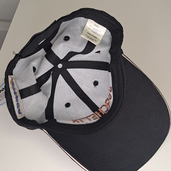 Adams Borchetta Bourbon Black and Orange Hat Adjustable Design - Picture 4 of 4